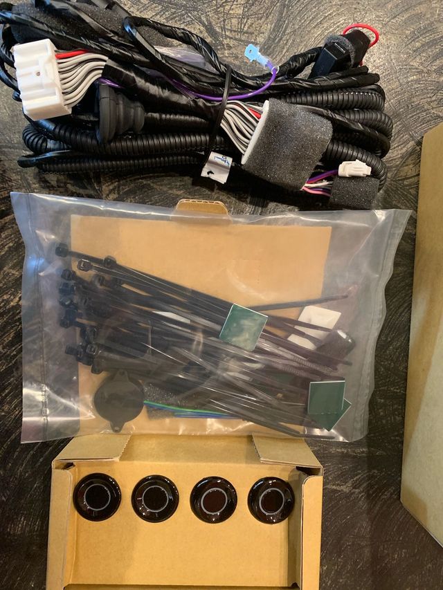 MZ607694EX - Exterior: Park Assist Sensors, Rear, Black for Mitsubishi Image