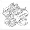11002303727 - : Engine for BMW Image