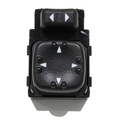 19259975 - : Driver Side Door Mirror Control Switch for Cadillac: Escalade, Escalade EXT | Chevrolet: Avalanche 1500, Avalanche 2500, Silverado 1500, Silverado 1500 HD, Silverado 2500, Silverado 2500 HD, Silverado 3500, Suburban 1500, Suburban 2500, Tahoe | GMC: Sierra 1500, Sierra 1500 HD, Sierra 2500, Sierra 2500 HD, Sierra 3500, Yukon, Yukon XL 1500, Yukon XL 2500 Image