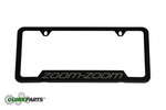 83Z22 - Exterior: License Plate Frame for Mazda: 2, 3, 5, 6, CX-3, CX-5, CX-7, CX-9, MPV, MX-5 Miata, RX-8, Tribute Image