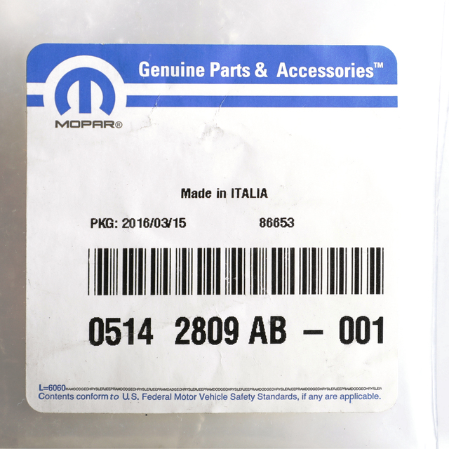 2005-2006 Jeep Liberty OEM NEW Mopar 2005-2006 Jeep Liberty Fuel