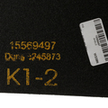 15569497 - Body: Splash Shield for Cadillac: Escalade | Chevrolet: Blazer, C1500, C2500, C3500, K1500 Pickup, K2500 Pickup, K3500 Pickup, Suburban C1500, Suburban C2500, Suburban K1500, Suburban K2500, Tahoe | GMC: C1500 Pickup, C2500 Pickup, C3500 Pickup, K1500 Pickup, K2500 Pickup, K3500 Pickup, Suburban C1500, Suburban C2500, Suburban K1500, Suburban K2500, Yukon Image