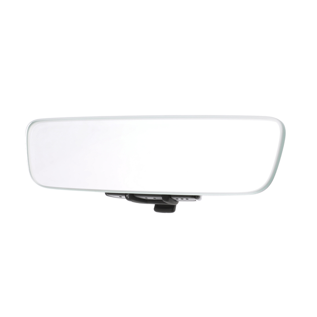 T99L15ZW16 - Interior: 2018-2025 Nissan Frameless Rear View Mirror with Universal Remote for Nissan: Altima, Frontier, Kicks, Kicks Play, LEAF, NV1500, NV200, NV2500, NV3500, Qashqai, Rogue, Rogue Sport, Sentra, Versa, Z Image