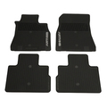 T99E16LB0A - Interior: OEM NEW 20 Nissan Sentra 4 Piece Black Rubber All Season Floor Mats T99E1-6LB0A for Nissan: Sentra Image
