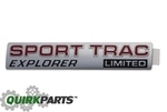 9A2Z7842528D - Body: Nameplate for Ford: Explorer Sport Trac Image