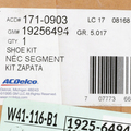 19256494 - Brakes: Brake Shoes for Chevrolet: Silverado 1500, Silverado 1500 Classic, Silverado 1500 HD, Silverado 1500 HD Classic, Silverado 2500 HD, Silverado 2500 HD Classic, Silverado 3500, Silverado 3500 Classic, Silverado 3500 HD | GMC: Sierra 1500, Sierra 1500 Classic, Sierra 1500 HD, Sierra 1500 HD Classic, Sierra 2500 HD, Sierra 2500 HD Classic, Sierra 3500, Sierra 3500 Classic, Sierra 3500 HD Image