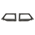 82212132 - : 07-15 Jeep Wrangler Upper Half FRONT Door Windows Black MOPAR GENUINE OEM NEW for Mopar Image