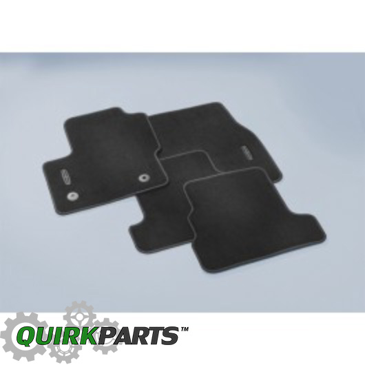 EJ7Z7813086AE - : 2015-2016 Lincoln MKC Carpet Floor Mats Expresso Gray Front &amp; Rear Set OEM NEW for Ford Image