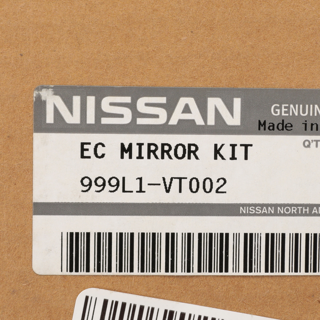 999L1VT002 - Interior: OEM NEW 2009-2018 Nissan NV1500 NV200 Auto-Dimming Rear View Mirror 999L1-VT002 for Nissan: Cube, NV1500, NV200, NV2500, NV3500, Sentra, Versa Image