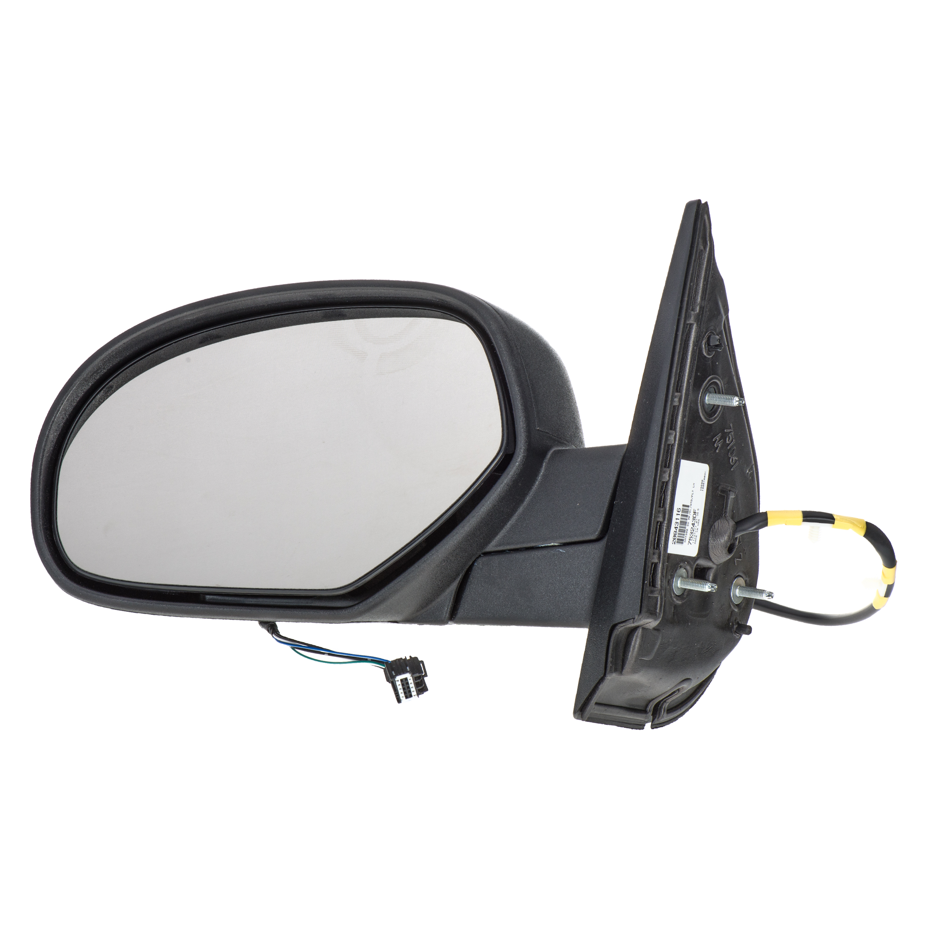 20843116 - Body: Mirror Assembly for Cadillac: Escalade, Escalade ESV, Escalade EXT | Chevrolet: Avalanche, Silverado 1500, Silverado 2500 HD, Silverado 3500 HD, Suburban 1500, Suburban 2500, Tahoe | GMC: Sierra 1500, Sierra 2500 HD, Sierra 3500 HD, Yukon, Yukon XL 1500, Yukon XL 2500 Image