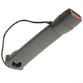19258472 - : Medium Dark Pewter Driver Seat Belt with Buckle for GM Image