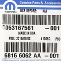 68166062AA - : OEM NEW Mopar 2014-2016 Jeep Grand Cherokee Tow Eye Hook Plug Laredo 68166062AA for Jeep: Grand Cherokee Image