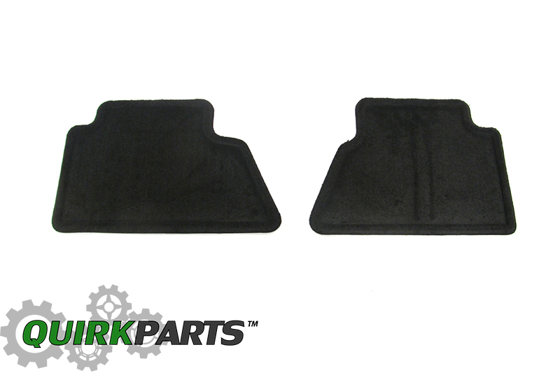19300737 - : Chevy Silverado Rear Carpet Floor Mats OEM New Genuine for GM Image