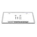 19330383 - : License Plate Frame, Chrome for GM Image