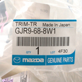 GJR9688W1 - Body: Trunk Lid Trim for Mazda: 6 Image
