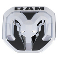 68276332AA - Exterior Ornamentation: Tailgate Medallion for Ram: 1500, 2500, 3500 Image