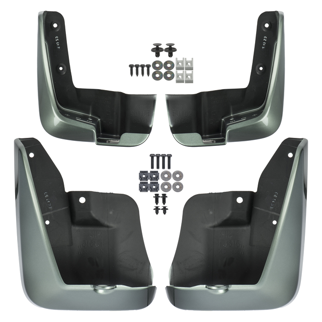 J1010FJ320F3 - Exterior: OEM NEW 15-16 Subaru Impreza Jasmine Green Metallic Splash Guards J1010FJ320F3 for Subaru: Impreza Image