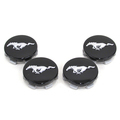 FR3Z1130C - : 2015 Ford Mustang Black Wheel Hub Center Caps Covers Set Of 4 OEM NEW Factory Genuine - Limited Stock Available - FR3Z1130C for Ford: Mustang Image