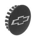 84266138 - Wheels: Wheel Center Caps, Black w/Black Bowtie Logo for Chevrolet: Blazer, Blazer EV, Colorado, Traverse Image