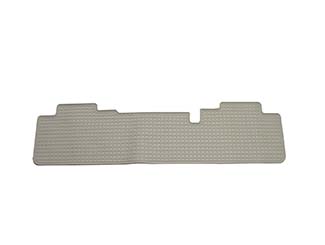 12495348 - Interior: 1999-2007 Silverado Suburban Tahoe Sierra Yukon 2nd Row Vinyl Floor Mat Pewter for Chevrolet: Silverado 1500, Silverado 1500 Classic, Suburban 1500, Suburban 2500, Suburban C1500, Suburban C2500, Suburban K1500, Suburban K2500, Tahoe | GMC: Yukon, Yukon XL 1500, Yukon XL 2500 Image