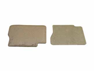 12497004 - Interior: 2000-2006 Chevy Tahoe Floor Mats Rear Carpet Pewter OEM for Chevrolet: Suburban 1500, Suburban 2500, Tahoe Image