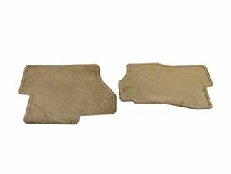 12497497 - Interior: 2001-2007 Silverado Suburban Tahoe Neutral Front Carpet Floor Mats OEM NEW for Chevrolet: Silverado 1500, Silverado 1500 Classic, Suburban 1500, Suburban 2500, Tahoe Image