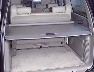 12497771 - Interior: Cargo Area Security Shade for Cadillac: Escalade | Chevrolet: Tahoe | GMC: Yukon Image
