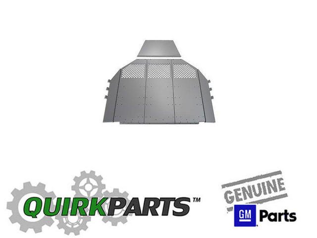 12498711 - Interior: Bulkhead Divider Package - Solid Panel for Chevrolet: Express 1500, Express 2500, Express 3500, Express 4500 | GMC: Savana 1500, Savana 2500, Savana 3500, Savana 4500 Image
