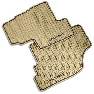 12499531 - Interior: 2005-2008 Chevrolet Uplander Cashmere Vinyl Front Floor Mats OEM NEW 12499531 for Chevrolet: Uplander Image