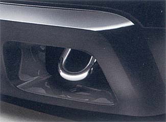 12499870 - Hauling: 2007-2010 Chevrolet Avalanche Suburban Tahoe GMC Yukon XL Tow Hooks Black OEM for Cadillac: Escalade | Chevrolet: Avalanche, Avalanche 1500, Avalanche 2500, Suburban 1500, Suburban 2500, Tahoe | GMC: Yukon, Yukon XL 1500, Yukon XL 2500 Image