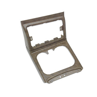 12499987 - Interior: 2003-2007 Avalanche Silverado Suburban Tahoe Sierra Yukon Center Console Bezel for Chevrolet: Silverado 1500, Silverado 1500 Classic, Suburban 1500, Suburban 2500, Tahoe | GMC: Yukon, Yukon XL 1500, Yukon XL 2500 Image