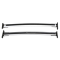 19170765 - Hauling: OEM NEW 08-13 GM Buick Roof Rack Cross Rails Pckg Silver W/Chrome Caps 19170765 for Buick: Enclave | Chevrolet: Traverse | GMC: Acadia Image