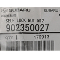 902350027 - : OEM NEW 92-20 Subaru Ascent Forester Automatic Transmission Mount Nut 902350027 for Subaru: B9 Tribeca, BRZ, Crosstrek, Forester, Impreza, Legacy, Outback, SVX, Tribeca, WRX, WRX STI, XV Crosstrek Image