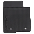 AL3Z1613300EA - : 2010-2014 Ford F150 Crew Cab All Weather Rubber Floor Mats w/ Subwoofer OEM NEW for Ford: F-150 Image
