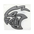 68464911AA - Exterior Ornamentation: Hellcat Nameplate, Left for Dodge: Durango Image