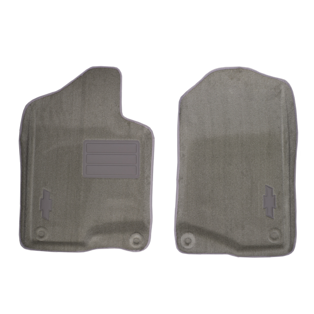 17800402 - Interior: Chevy Suburban Avalanche Tahoe Front Moulded Floor Mats OEM NEW for Chevrolet: Avalanche, Suburban 1500, Suburban 2500, Tahoe Image