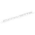 22997787 - : Bright Chrome Deck Lid Corvette Name Plate for GM Image