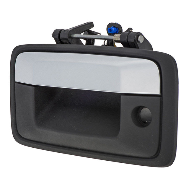 23181863 - Exterior: OEM NEW 2014-15 GM Silverado Sierra  Rear Exterior Tail Gate Handle GM 23181-863 for Chevrolet: Silverado 1500, Silverado 2500 HD, Silverado 3500 HD | GMC: Sierra 1500, Sierra 2500 HD, Sierra 3500 HD Image