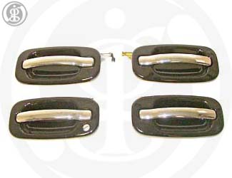 17801139 - Exterior: Chrome Door Handles for Chevrolet: Suburban 1500, Suburban 2500, Tahoe | GMC: Yukon, Yukon XL 1500, Yukon XL 2500 Image