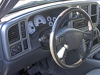 17802029 - Interior: Dash Panel Appearance Package for Chevrolet: Silverado 1500, Silverado 1500 Classic, Suburban 1500, Suburban 2500, Tahoe | GMC: Yukon, Yukon XL 1500, Yukon XL 2500 Image
