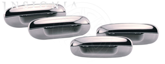 17802147 - Exterior: Chrome Door Handles - W/ White (50U) for Chevrolet: Trailblazer, Trailblazer EXT | GMC: Envoy, Envoy XL, Envoy XUV Image