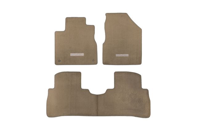 999E2CU001BE - Interior: OEM NEW 2011-14 Nissan Murano Front Rear Beige Carpeted Floor Mats 999E2-CU001BE for Nissan: Murano Image