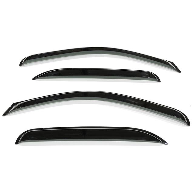 19172621 - Exterior: OEM NEW 2007-14 GM Chevrolet Window Weather Deflectors Rain Guards Vent 19172621 for Chevrolet: Tahoe | GMC: Yukon Image