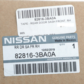 828163BA0A - Body: Black Out Tape for Nissan: Versa Image