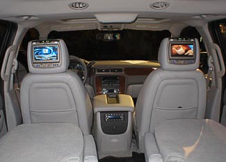 19158543 - Electronics: Headrest DVD Player - Light Titanium for Chevrolet: Avalanche, Suburban 1500, Suburban 2500, Tahoe | GMC: Sierra 1500, Sierra 1500 Classic, Sierra 1500 HD, Sierra 1500 HD Classic, Sierra 2500, Sierra 2500 HD, Sierra 2500 HD Classic, Sierra 3500, Sierra 3500 Classic, Sierra 3500 HD, Yukon, Yukon XL 1500, Yukon XL 2500 Image