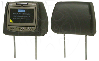 19159653 - Electronics: Rear Seat Entertainment - Vinyl - Ebony for Buick: Rainier | Chevrolet: Trailblazer, Trailblazer EXT | GMC: Envoy, Envoy XL, Envoy XUV Image