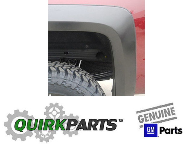 19303290 - Exterior: 14-15 Chevrolet 2500 HD Front &amp; Rear Fender Flares Rugged 6'6 &amp; 8 Black OEM NEW for Chevrolet: Silverado 1500, Silverado 1500 LD, Silverado 2500 HD, Silverado 3500 HD Image