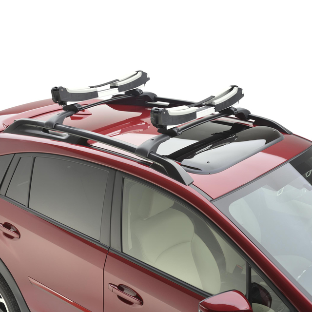 SOA567P011 - Hauling: OEM NEW 2014-2021 Subaru Ascent Crosstrek Thule Paddleboard Carrier SOA567P011 for Subaru: Ascent, Crosstrek, Forester, Impreza, Legacy, Outback, Solterra, WRX, XV Crosstrek Image