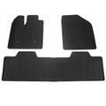 DA1Z7813086AA - Interior: Floor Mats, All Weather, Front and Rear Set for Ford Image