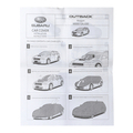M001SAJ000 - : OEM NEW 2010-19 Subaru Outback Limited 2.5L 3.6L Car Cover Protector M001SAJ000 for Subaru: Outback Image